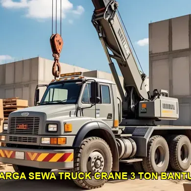 Rincian Harga Sewa Truck Crane 3 Ton di Bantul untuk Proyek Anda